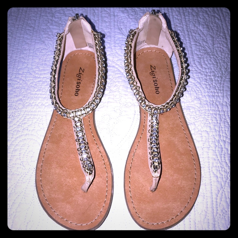 Zigi Soho Rhinestone sandals